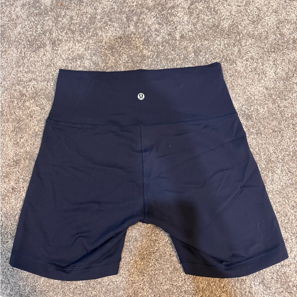 lululemon athletica Dark Blue Bike Shorts